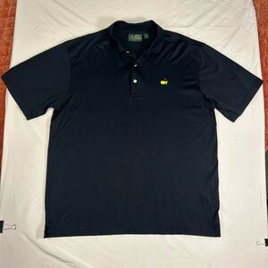 Amen Corner Polo Large Masters Golf Shirt Pima Cotton 60’s Two-Ply Double Mercer